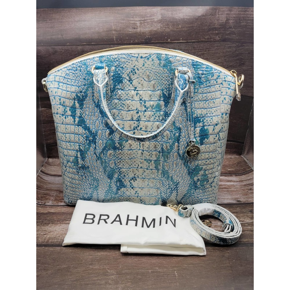 NWT Brahmin large Duxbury Mesmerized Melbourne satchel